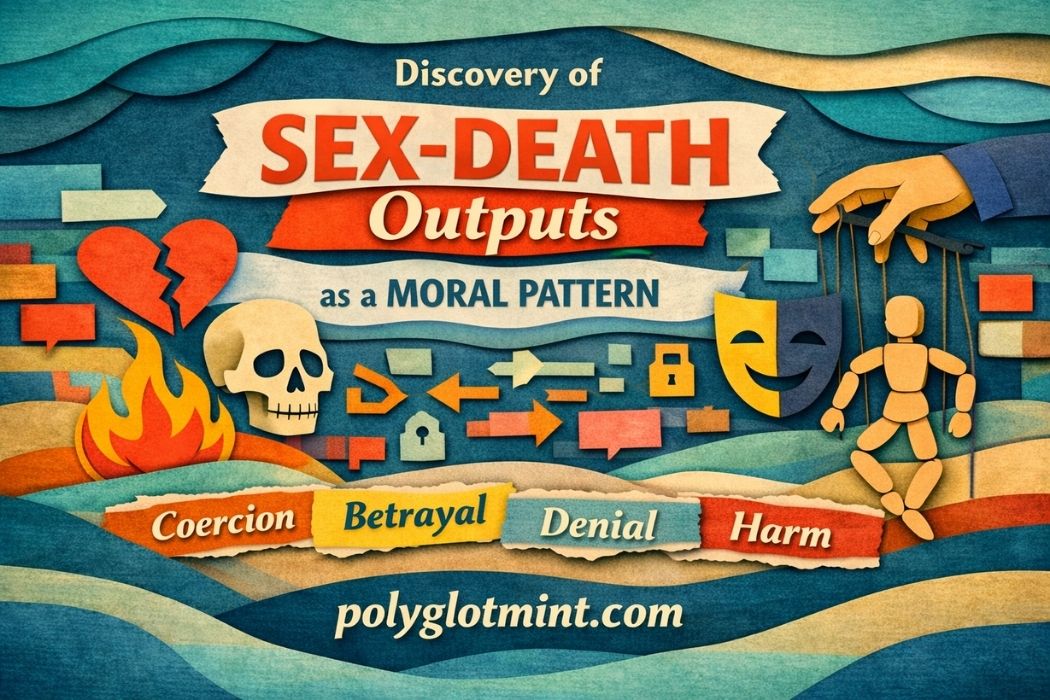 Discovery of Sex–Death Outputs as a Moral Pattern